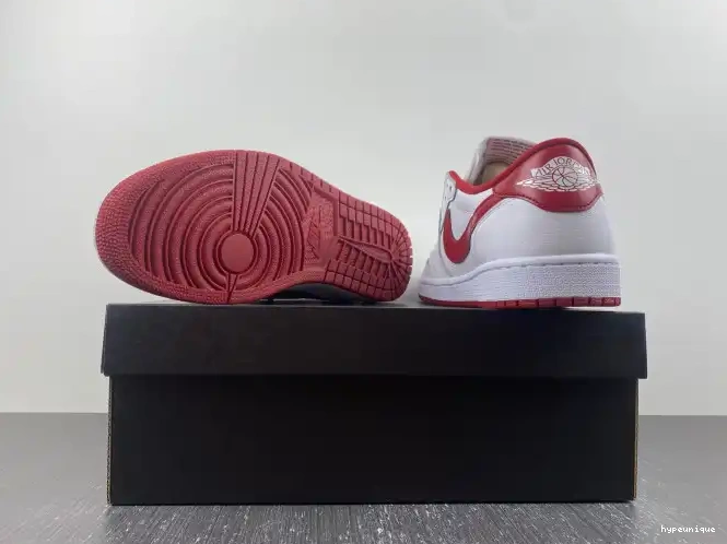 HYPE Low Red Jordan Varsity 1 705329-101 White Retro 0518